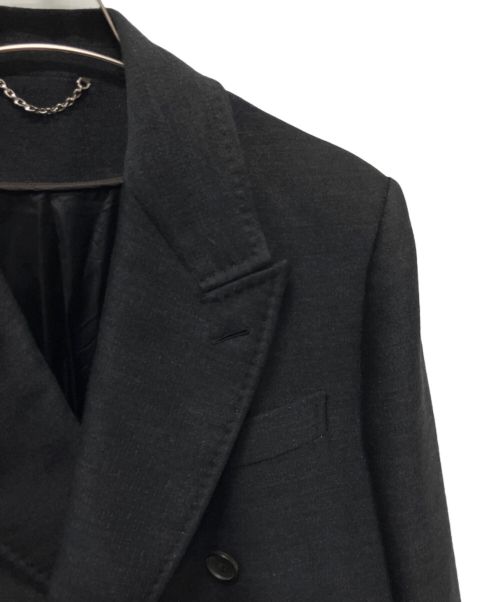 LOUIS VUITTON（ルイ ヴィトン）LOUIS VUITTON (ルイ ヴィトン) ダブルロングコート ブラック サイズ:50の古着・服飾アイテム