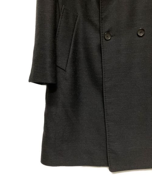LOUIS VUITTON（ルイ ヴィトン）LOUIS VUITTON (ルイ ヴィトン) ダブルロングコート ブラック サイズ:50の古着・服飾アイテム