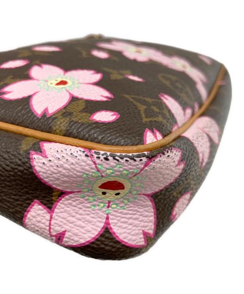 LOUIS VUITTON（ルイ ヴィトン）LOUIS VUITTON (ルイ ヴィトン) 村上隆 (ムラカミタカシ) モノグラムチェリーブロッサム ポシェット・アクセソワールの古着・服飾アイテム