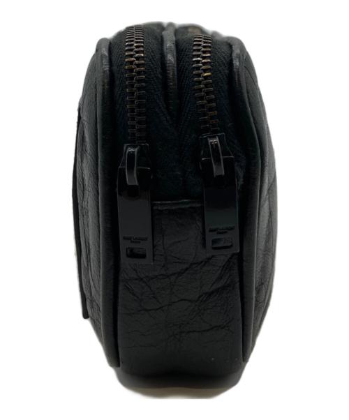 Saint Laurent Paris（サンローランパリ）Saint Laurent Paris (サンローランパリ) 型押しクロコポーチの古着・服飾アイテム