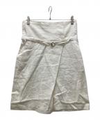 ENFOLDエンフォルド）の古着「ハーフパンツ」｜ホワイト