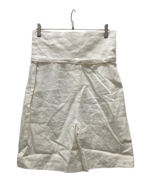 ENFOLD（エンフォルド）ENFOLD (エンフォルド) ハーフパンツ ホワイト サイズ:36の古着・服飾アイテム