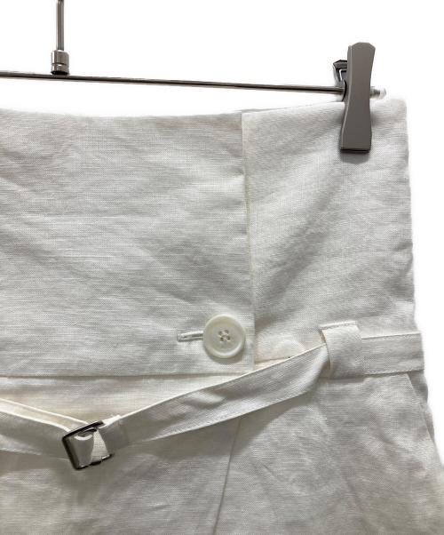 ENFOLD（エンフォルド）ENFOLD (エンフォルド) ハーフパンツ ホワイト サイズ:36の古着・服飾アイテム