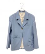 moon choiムーン チョイ）の古着「Oversized Trousers Blazer (オーバーサイズ トラウザーズ ブレザー)」｜スカイブルー