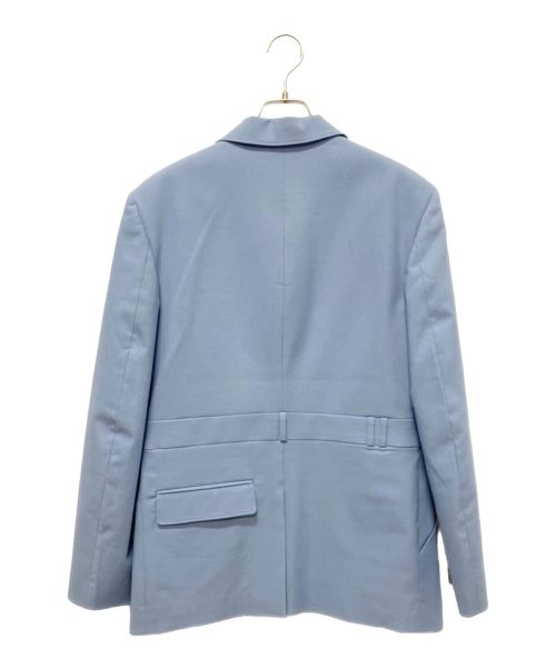 moon choi（ムーン チョイ）moon choi (ムーン チョイ) Oversized Trousers Blazer (オーバーサイズ トラウザーズ ブレザー) スカイブルー サイズ:4の古着・服飾アイテム