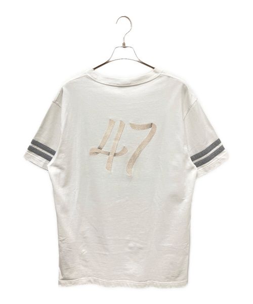 DIOR HOMME（ディオール オム）DIOR HOMME (ディオール オム) COMPACT COTTON TEE ホワイト サイズ:Lの古着・服飾アイテム
