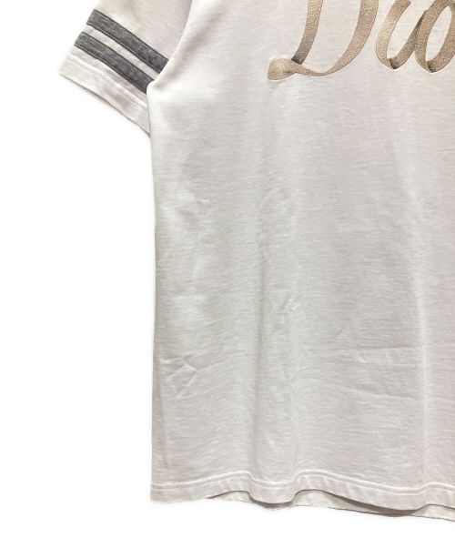 DIOR HOMME（ディオール オム）DIOR HOMME (ディオール オム) COMPACT COTTON TEE ホワイト サイズ:Lの古着・服飾アイテム