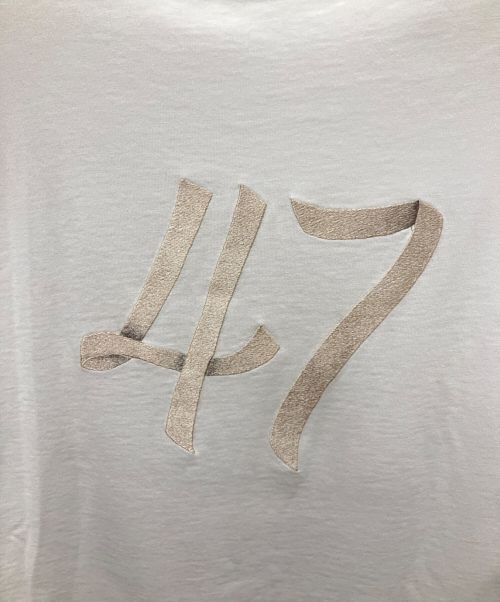DIOR HOMME（ディオール オム）DIOR HOMME (ディオール オム) COMPACT COTTON TEE ホワイト サイズ:Lの古着・服飾アイテム