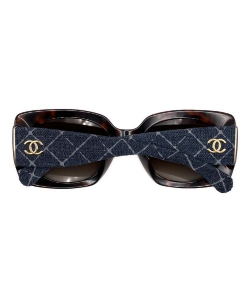 CHANEL（シャネル）CHANEL (シャネル) マトラッセ デニム地サングラス サイズ:53☐21-140の古着・服飾アイテム