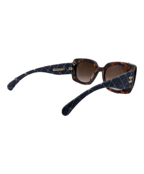 CHANEL（シャネル）CHANEL (シャネル) マトラッセ デニム地サングラス サイズ:53☐21-140の古着・服飾アイテム
