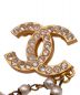 CHANEL (シャネル) Wココマーク パールブローチ：45000円
