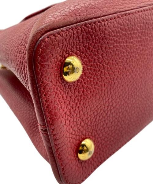 LOUIS VUITTON（ルイ ヴィトン）LOUIS VUITTON (ルイ ヴィトン) カプシーヌPM レッド サイズ:PMの古着・服飾アイテム
