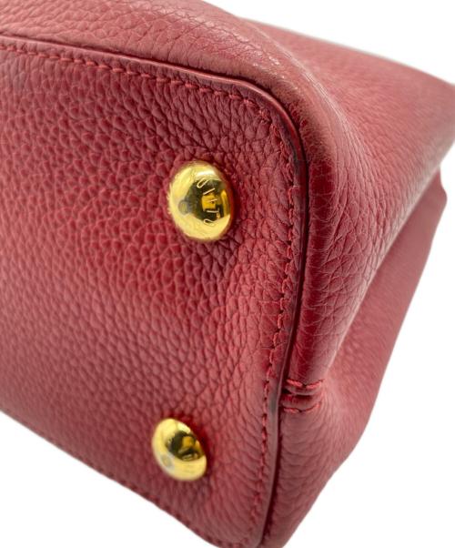 LOUIS VUITTON（ルイ ヴィトン）LOUIS VUITTON (ルイ ヴィトン) カプシーヌPM レッド サイズ:PMの古着・服飾アイテム
