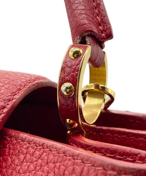 LOUIS VUITTON（ルイ ヴィトン）LOUIS VUITTON (ルイ ヴィトン) カプシーヌPM レッド サイズ:PMの古着・服飾アイテム