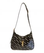 GUCCI×BALENCIAGAグッチ×バレンシアガ）の古着「ジャッキー1961 ザ ハッカー プロジェクト ミディアムバッグ」｜ブラック