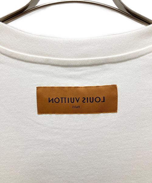 LOUIS VUITTON（ルイ ヴィトン）LOUIS VUITTON (ルイ ヴィトン) レインボープリンテッドTシャツ ホワイト サイズ:XLの古着・服飾アイテム