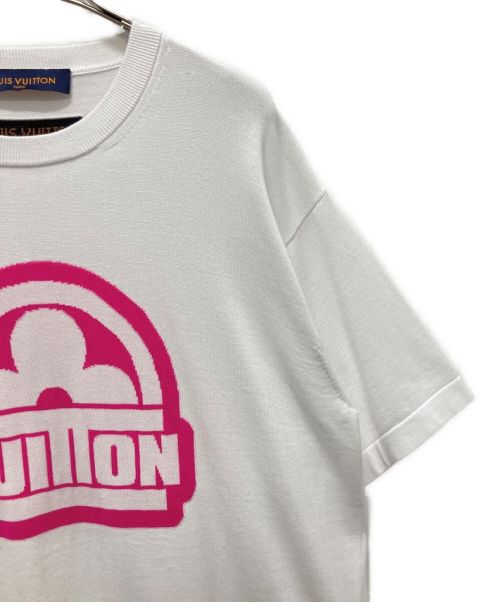 LOUIS VUITTON（ルイ ヴィトン）LOUIS VUITTON (ルイ ヴィトン) ジャージーコットンTシャツ ホワイト サイズ:Mの古着・服飾アイテム