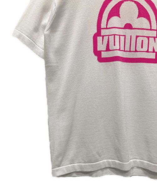 LOUIS VUITTON（ルイ ヴィトン）LOUIS VUITTON (ルイ ヴィトン) ジャージーコットンTシャツ ホワイト サイズ:Mの古着・服飾アイテム