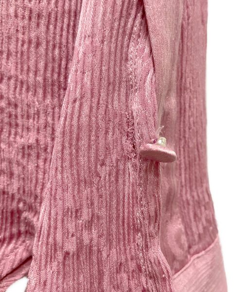 GUCCI（グッチ）GUCCI (グッチ) GGシルクシャツ ピンク サイズ:SIZE 38の古着・服飾アイテム