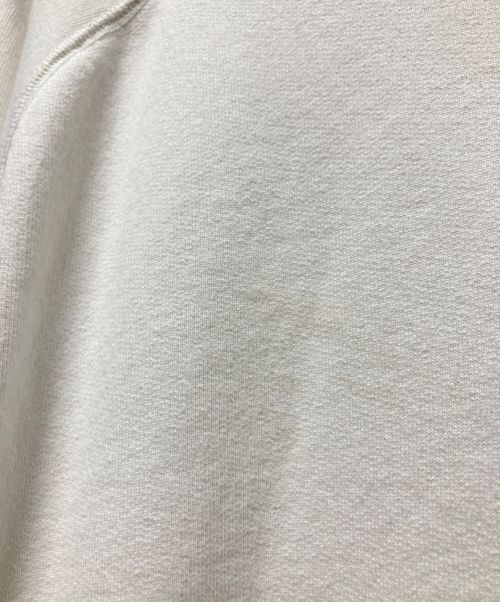 DIOR HOMME（ディオール オム）DIOR HOMME (ディオール オム) sacai (サカイ) Cotton Fleece Sweat Shirt ホワイト サイズ:Sの古着・服飾アイテム