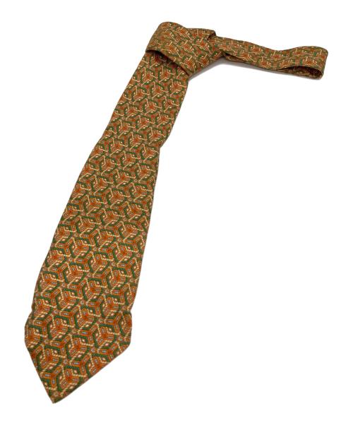 HERMES（エルメス）HERMES (エルメス) ネクタイ オレンジ サイズ:-の古着・服飾アイテム