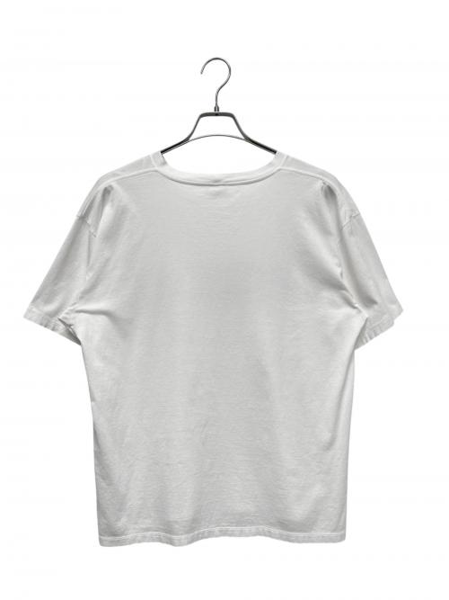 CELINE（セリーヌ）CELINE (セリーヌ) 21AW アーティスト ロゴプリント ルーズ カットソー ホワイト サイズ:Sの古着・服飾アイテム