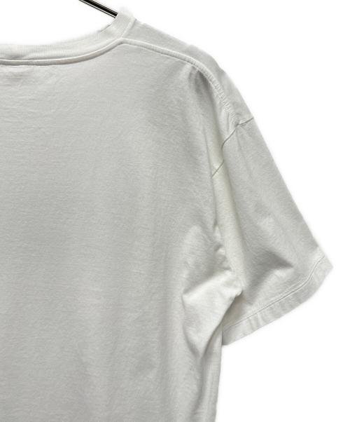 CELINE（セリーヌ）CELINE (セリーヌ) 21AW アーティスト ロゴプリント ルーズ カットソー ホワイト サイズ:Sの古着・服飾アイテム