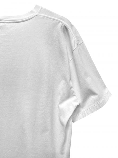 CELINE（セリーヌ）CELINE (セリーヌ) 21AW アーティスト ロゴプリント ルーズ カットソー ホワイト サイズ:Sの古着・服飾アイテム