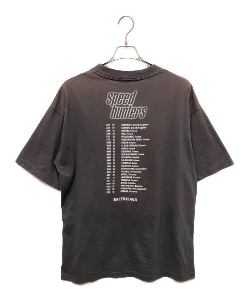 BALENCIAGA（バレンシアガ）BALENCIAGA (バレンシアガ) スピードハンターズプリントTシャツ グレー サイズ:Sの古着・服飾アイテム