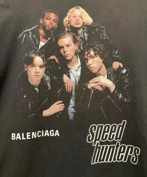 BALENCIAGA（バレンシアガ）BALENCIAGA (バレンシアガ) スピードハンターズプリントTシャツ グレー サイズ:Sの古着・服飾アイテム