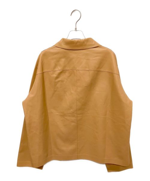 LOEWE（ロエベ）LOEWE (ロエベ) パジャマ レザージャケット ブラウン サイズ:40の古着・服飾アイテム