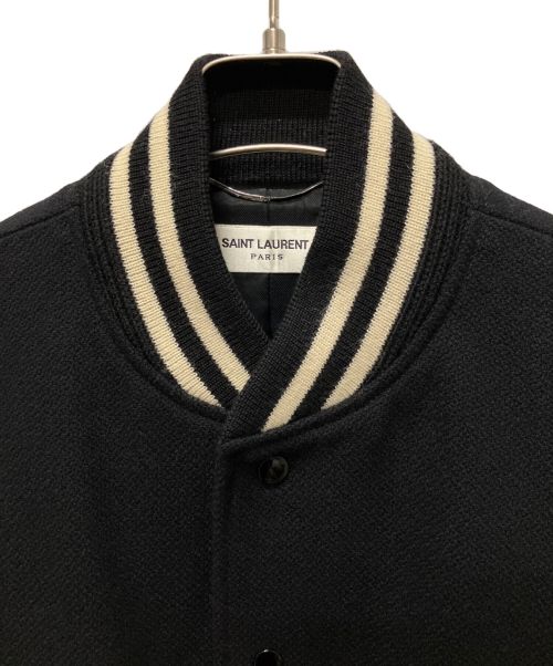 Saint Laurent Paris（サンローランパリ）Saint Laurent Paris (サンローランパリ) テディ ジャケット ブラック サイズ:SIZE 50の古着・服飾アイテム