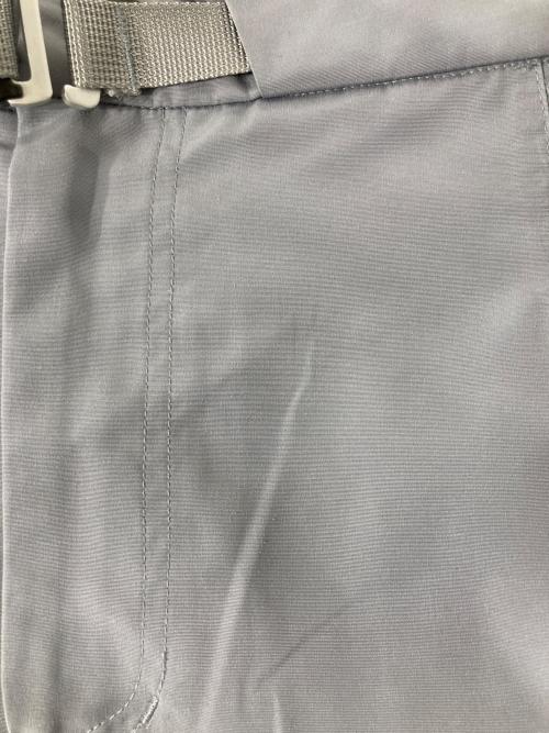 POST ARCHIVE FACTION（ポストアーカイブファクション）POST ARCHIVE FACTION (ポストアーカイブファクション) ナイロンジップデザインパンツ ライトグレー サイズ:Sの古着・服飾アイテム