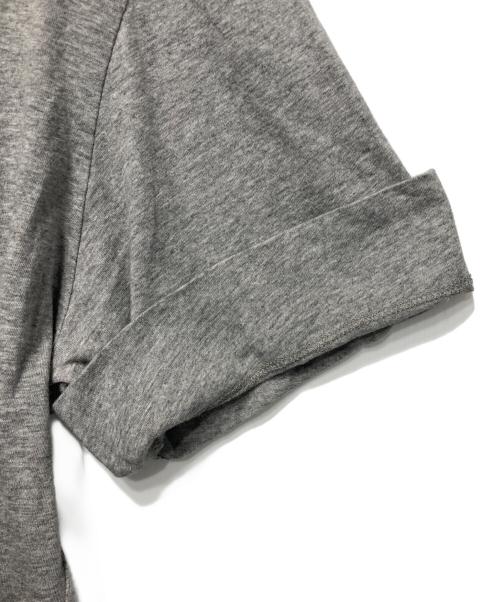 GANNI（ガニー）GANNI (ガニー) ワンポイントロゴTシャツ ライトグレー サイズ:Ｓの古着・服飾アイテム