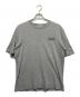 GANNI（ガニー）の古着「ワンポイントロゴTシャツ」｜ライトグレー