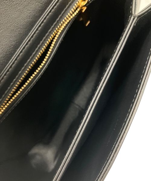 CELINE（セリーヌ）CELINE (セリーヌ) ティーン トリオンフショルダーバッグ  ブラックの古着・服飾アイテム