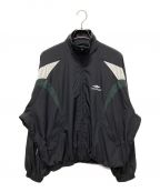 BALENCIAGAバレンシアガ）の古着「ロゴスポーティジャケット」｜ネイビー