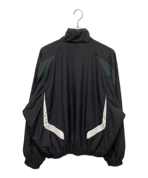 BALENCIAGA（バレンシアガ）BALENCIAGA (バレンシアガ) ロゴスポーティジャケット ネイビー サイズ:Lの古着・服飾アイテム