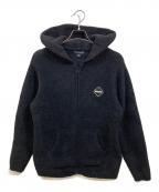 F.C.R.B.エフシーレアルブリストル）の古着「ボアパーカー」｜ブラック