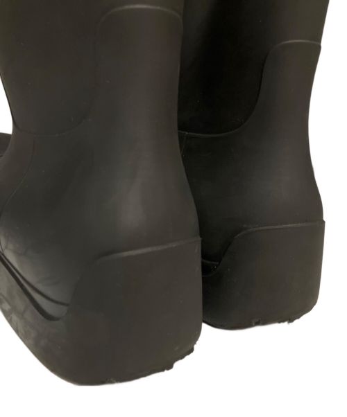BOTTEGA VENETA（ボッテガベネタ）BOTTEGA VENETA (ボッテガベネタ) パドルラバーロングブーツ ブラック サイズ:43の古着・服飾アイテム