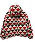 PRADA (プラダ) カシミアアーガイルジャケット レッド サイズ:XL：130000円