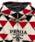 中古・古着 PRADA (プラダ) カシミアアーガイルジャケット レッド サイズ:XL：130000円
