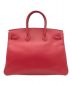 HERMES (エルメス) バーキン35 ローズ×ゴールド金具 サイズ:35：1250000円
