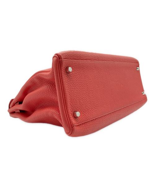 HERMES（エルメス）HERMES (エルメス) ケリー35/内縫い/トリヨンクレマンス/サーモン系/☐O刻印/シルバー金具 ピンク系 サイズ:35の古着・服飾アイテム