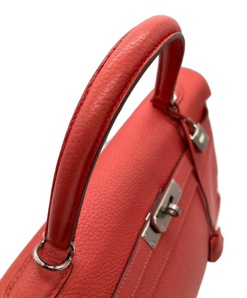 HERMES（エルメス）HERMES (エルメス) ケリー35/内縫い/トリヨンクレマンス/サーモン系/☐O刻印/シルバー金具 ピンク系 サイズ:35の古着・服飾アイテム