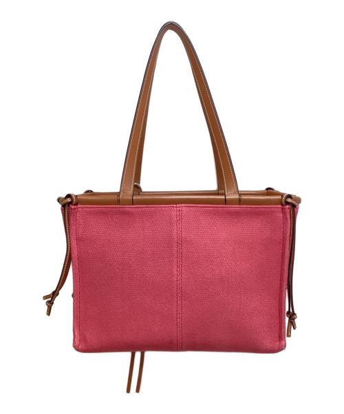 LOEWE（ロエベ）LOEWE (ロエベ) Cushion tote bag（クッショントートバッグ） ピンク サイズ:-の古着・服飾アイテム