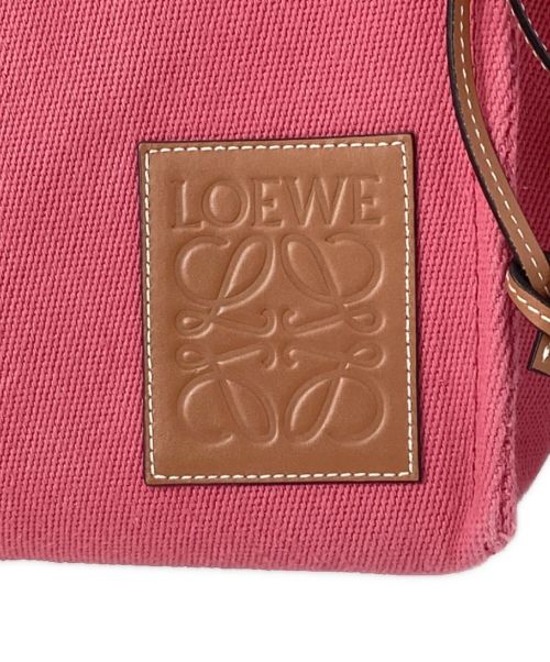 LOEWE（ロエベ）LOEWE (ロエベ) Cushion tote bag（クッショントートバッグ） ピンク サイズ:-の古着・服飾アイテム