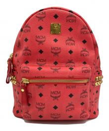 MCM（エムシーエム）の古着「バックパック/ヴィセトススタークバックパック」｜レッド