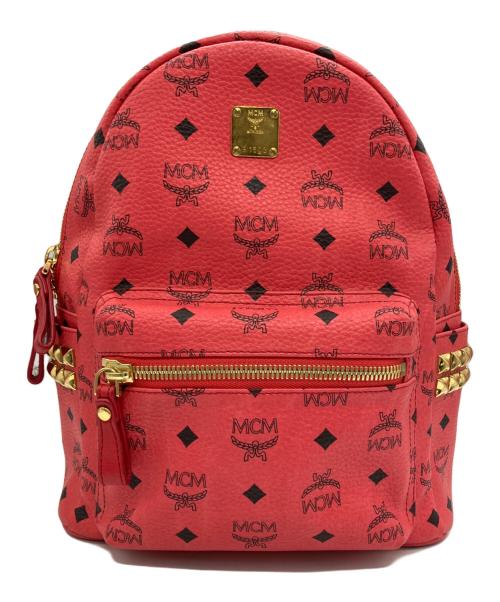 MCM（エムシーエム）MCM (エムシーエム) バックパック/ヴィセトススタークバックパック レッドの古着・服飾アイテム