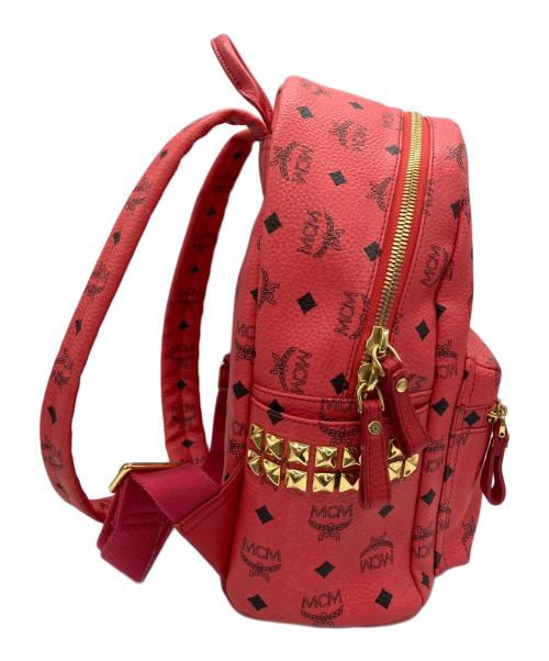 MCM（エムシーエム）MCM (エムシーエム) バックパック/ヴィセトススタークバックパック レッドの古着・服飾アイテム